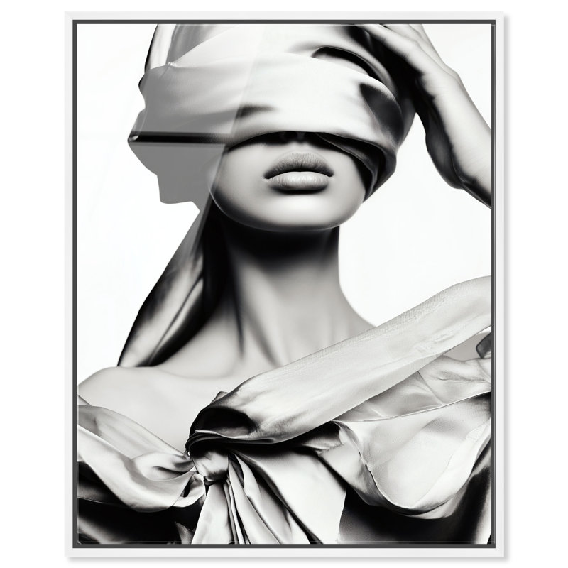 Blinded Grace II High-Gloss Frameless Acrylic Glass Wall Art Fashion Print by Oliver Gal, Ready to Hang, 16 x 20, 21"H x 25"W