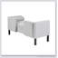 Banc décoratif rembourré