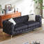 Canapé moderne 3 places avec 2 coussins-1817497946