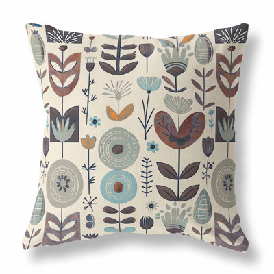 Baltic Blossoms Indoor/Outdoor Pillow