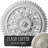 Endurathane York Ceiling Medallion, 21 5/8"OD x 2 1/2"P (Fits Canopies up to 3 5/8"), Hand-Painted Flash Copper Finish-28579548
