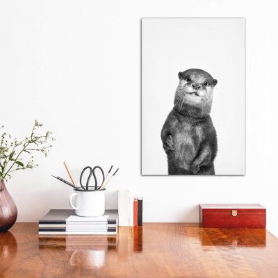 Loutre par Sissi & Seb - impression d'art graphique
