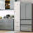 Kitchen Pantry Freestanding Cabinet Door Drawers Storage
