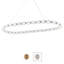 Seduction 32 Light Crystal LED Pendant-816332266