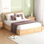 Lit plateforme en bois avec 2 tiroirs de rangement sous le lit - Solution d'espace et confortable