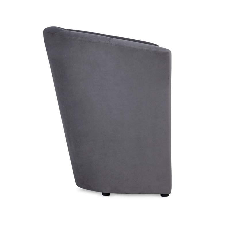 Maribeth Velvet Barrel Chair
