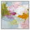 «Fresh Foliage», reproduction d'art sur toile encadrée par Art Remedy, cadre blanc, 30 x 30