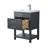 Vicini 24'' Single Vanity with Ceramic Top-94088327