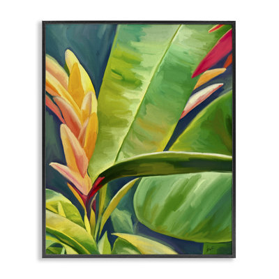 Art de verdure tropicale brillante par Amy Hall bg-090