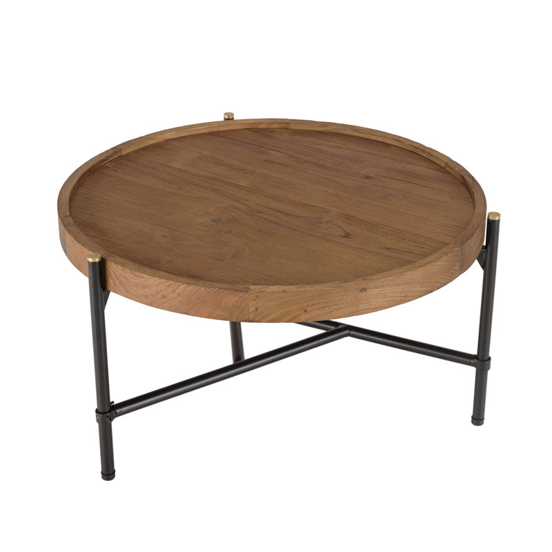 Aalderk Three Leg Coffee Table, 30cm H x 56.5cm W x 56.5cm D