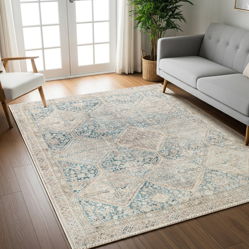 Oriental Area Rug, Rectangle 198 x 275 cm