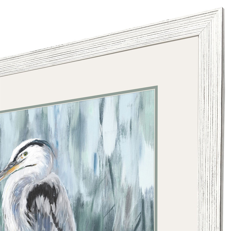 «Still Still Heron II», art encadré