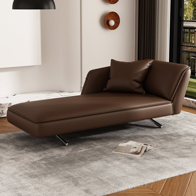 Bedroom Sofa Faux Leather Indoor Chaise Lounges