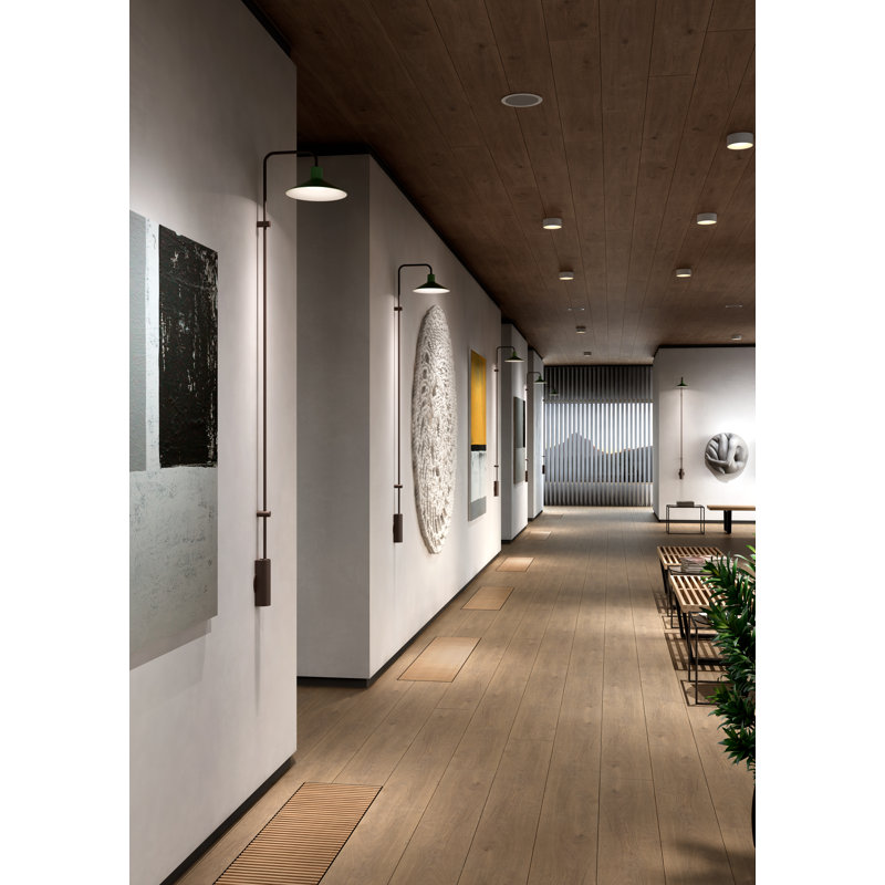 1 - Light LED Wallchiere, Olive Gray