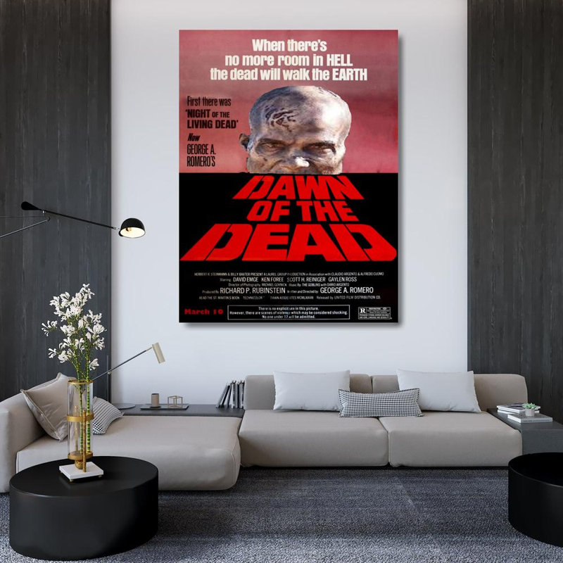 Dawn of The Dead, 48" H x 36" W