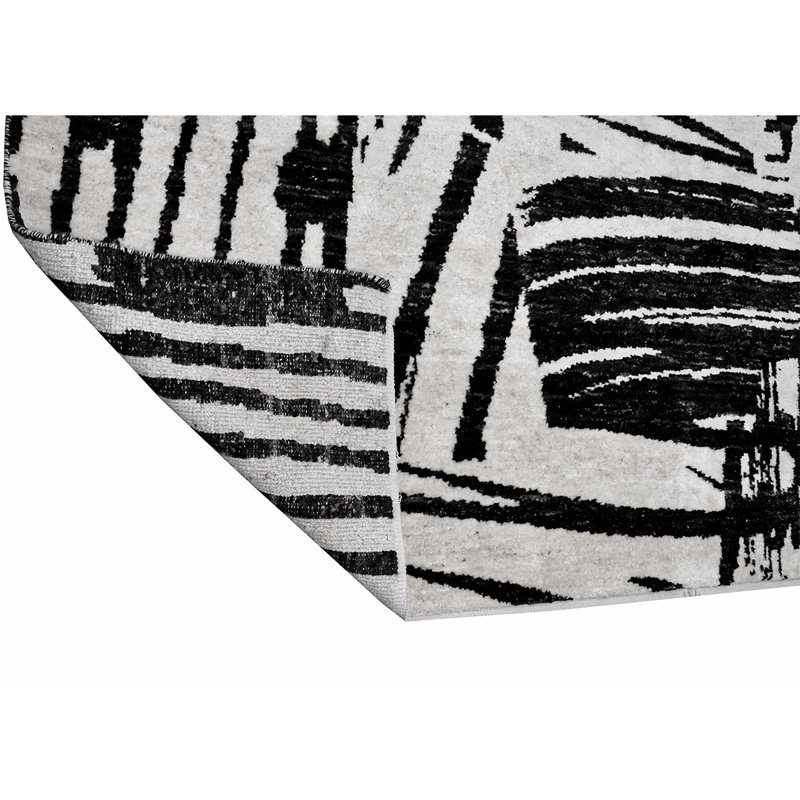 Wool Abstract Area Rug, Rectangle 12' x 15'
