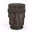 Outdoor Patio Side Table, Easter Island Moai Statue Pedestal End Table Stool