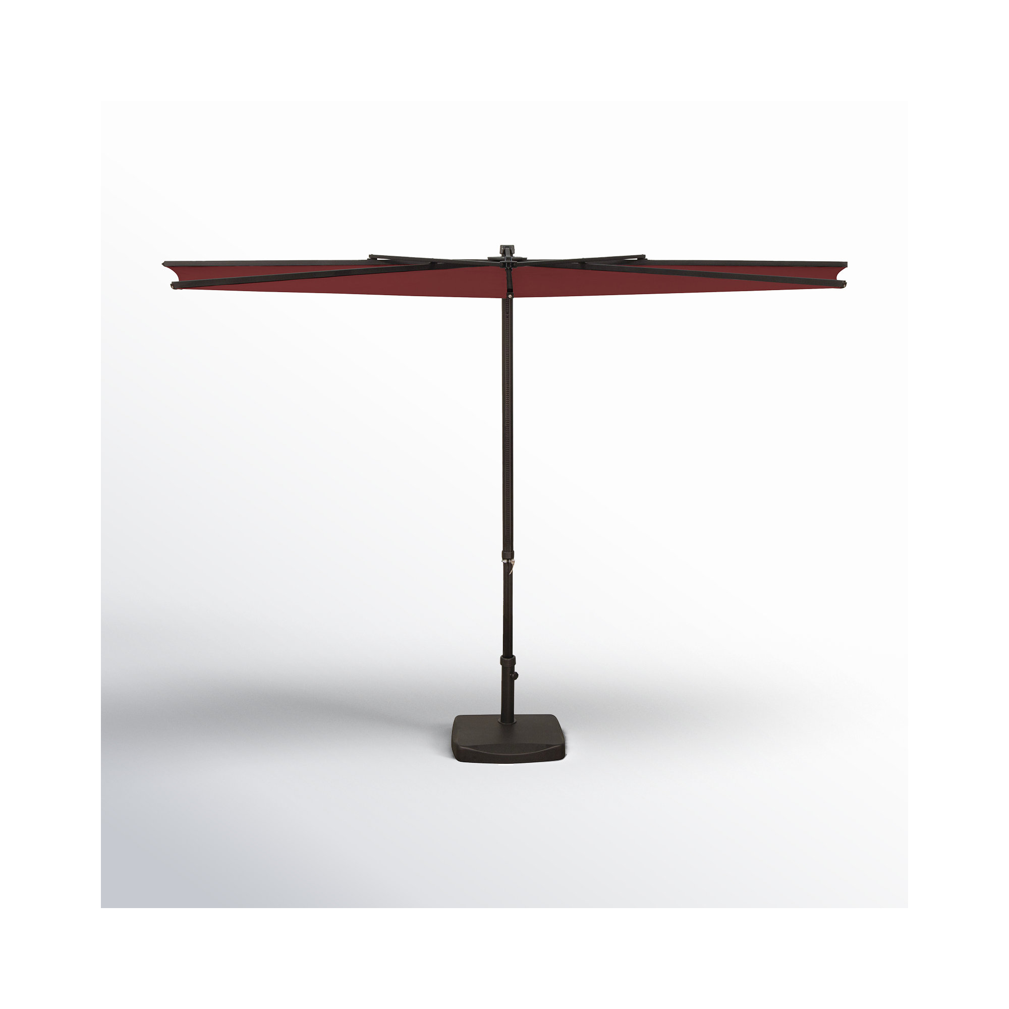 Ellen 57" Market Umbrella, Deep Red Performance