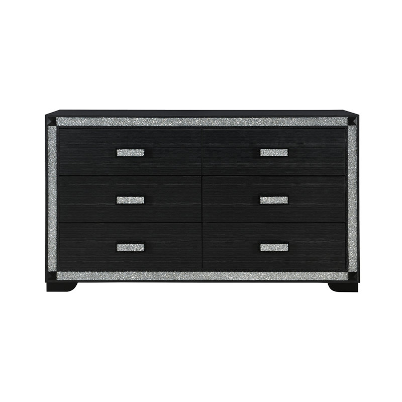 Commode Soulmarie, Gris anthracite