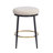 24.75'' Modern Counter Stools Set Of 4,White Counter Stools With Iron Frame,Sponge Cushion,Footrest,Suitable For Kitchen/Bedroom/Dining Room.-1245526734-1245526732
