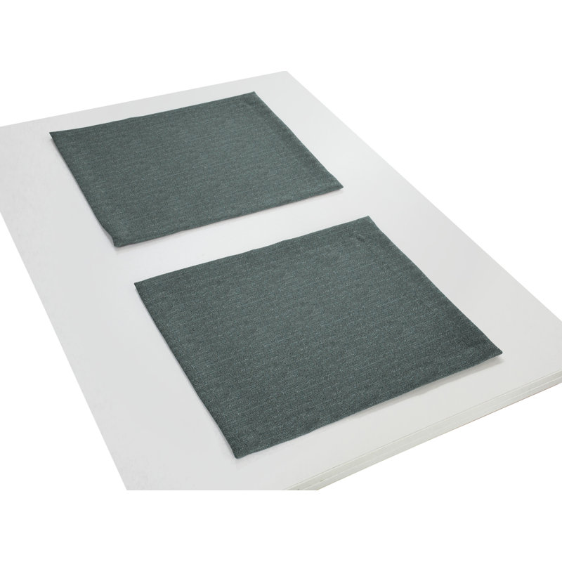 Branton Dining Linen Set, Dark green