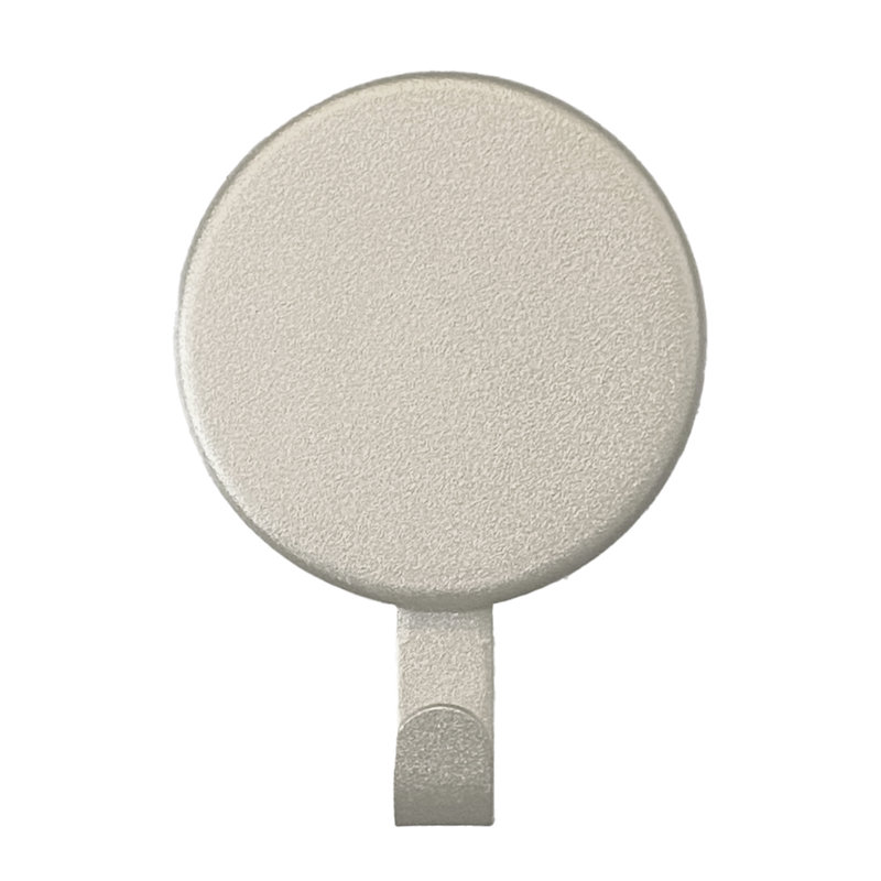 Cintre magnétique, Paquet de 1, Argent texturé