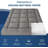 4'' Down Alternative Mattress Topper-101135554