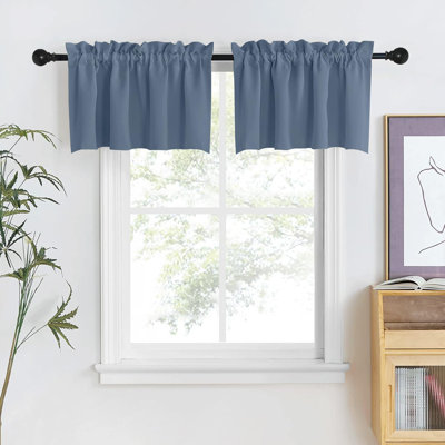Polyester Blackout Rod Pocket Valance