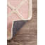 Tapis rose en laine crocheté à la main Swarthofthi-31646290