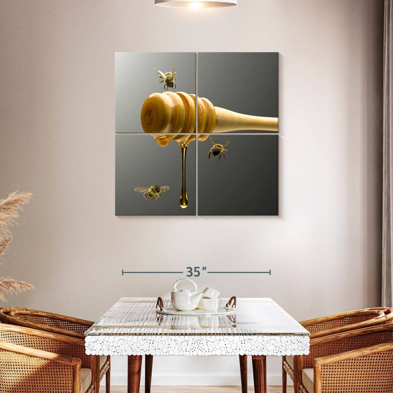 Moule à miel et abeilles Brampt, H 38 po x l 38 po