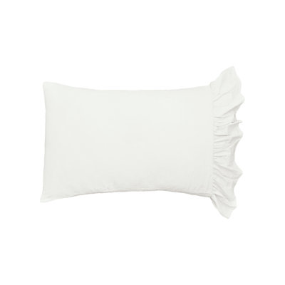 Ruffled Standard Pillowcase