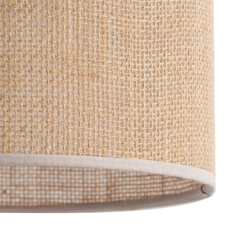 Luminaire suspendu naturel Jute S, 1