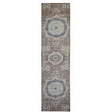Hand Knotted Wool Area Rug in Beige