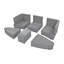 6-Piece Patio Outdoor Conversation Sofa Set-1245230360