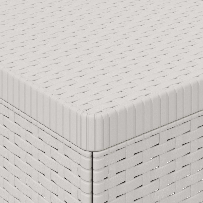 117 cm W Patio Sofa, White