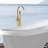 Single Handle Floor Mounted Freestanding Tub Filler with Diverter and Handheld Shower-60181690