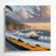 «USA State California», art mural sur toile grise-657327144