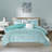 Raina Metallic Printed Comforter Set-10070221-10070211