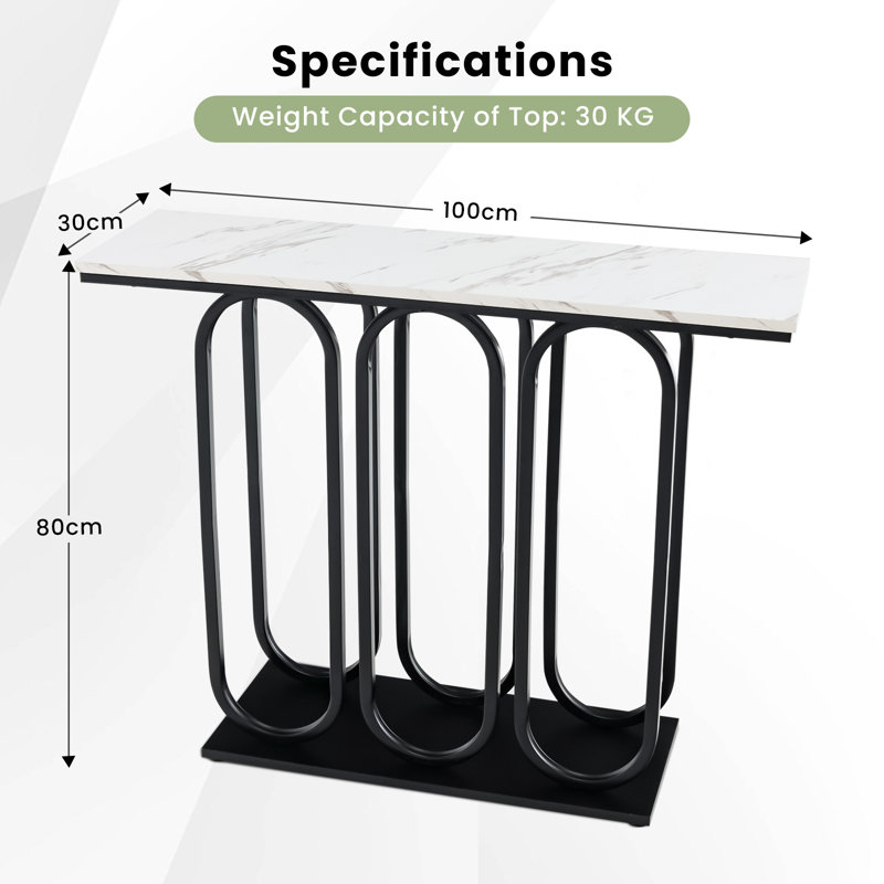 Delayna 100 cm W Console Table