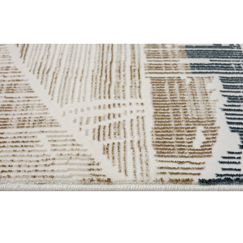 Frohlich Abstract Indoor Rug, Runner 2' x 6'11"