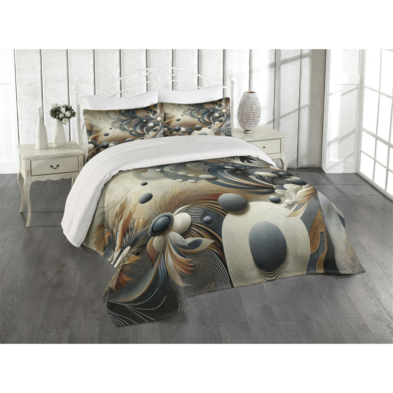 Polyester Coverlet, Queen Coverlet + 2 Standard Shams