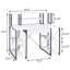  Bureau avec tablettes ouvertes et huche-1615107732