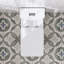 Toilette une pièce rectangulaire / carrée à fixation double au plancher allongée 1,28 GPF