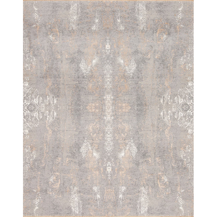 Nirvana Couture Silk Damask Area Rug