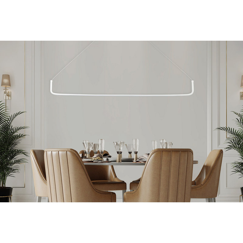 Chriselle LED Chandelier, Gold