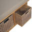 Aurianne Linen Upholstered Storage Bench