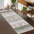 Floral Machine Washable Rug with Rubber Non-Slip Backing for Living Room, Dining Room, Bedroom, Office & Playroom-47545466