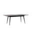 Trineice Extendable Metal Base Dining Table