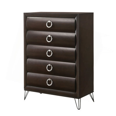 Commode finition merlot foncé