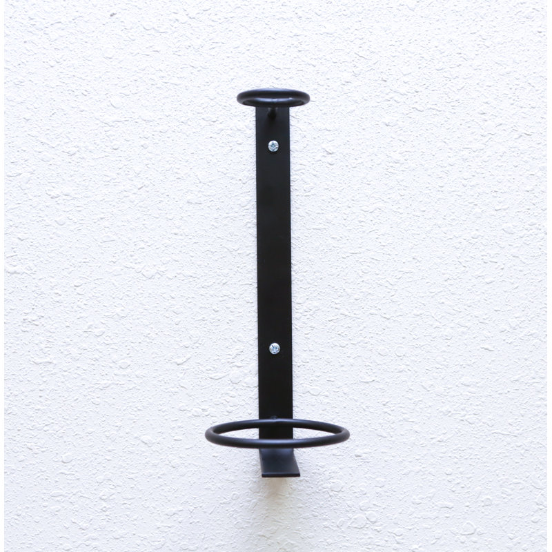 Knooce Wall Mounted Wine Bottle Rack, Black